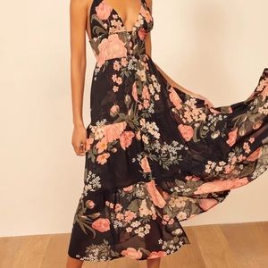 NWT Reformation Jaden Midi Dress